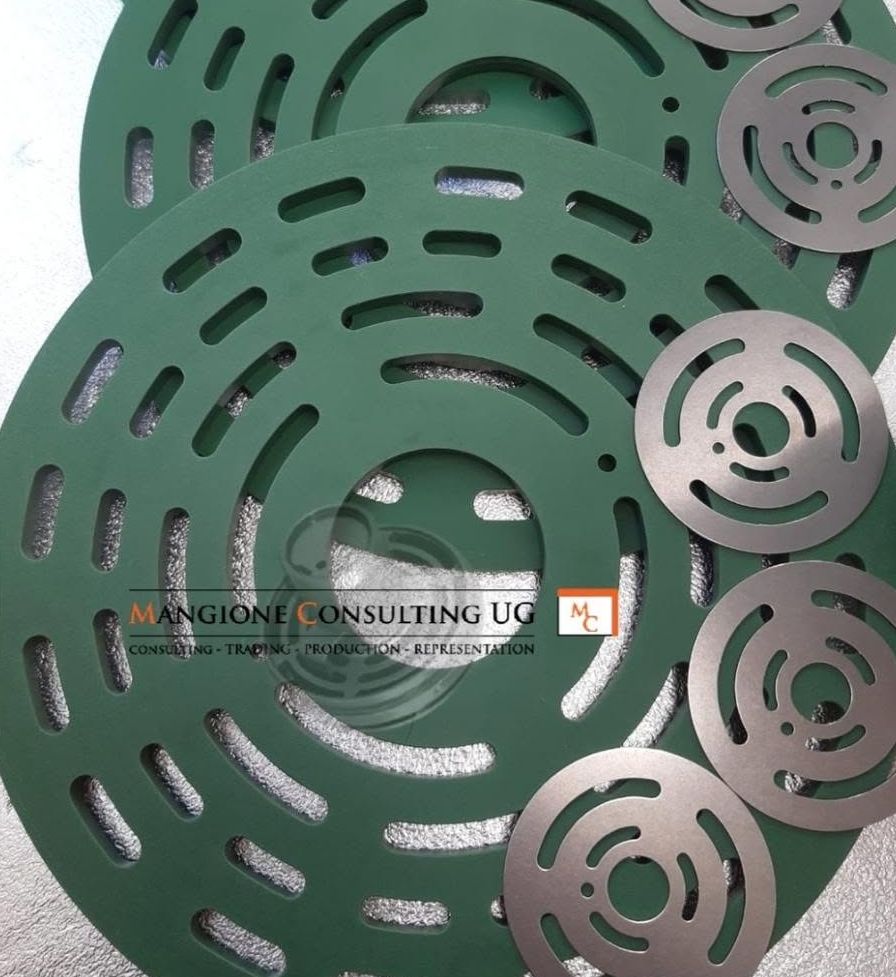 Ventilplatten aus PEEK und Metall – Mangione Consulting